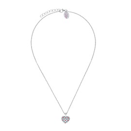Prinzessin Lillifee Necklace with Pendant 925 Sterling Silver/Stainless Steel Girls Children's Necklace 35 + 3 cm Comes in Jewellery Gift Box, Sterling Silver, No Gemstone