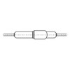 Sea Dog Line 420552-1 Watertight Inline Fuse Holder, 10 Amp,