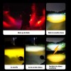 Faros De Lupa Luces Led Auxiliares Con Estrobo 5 Modos