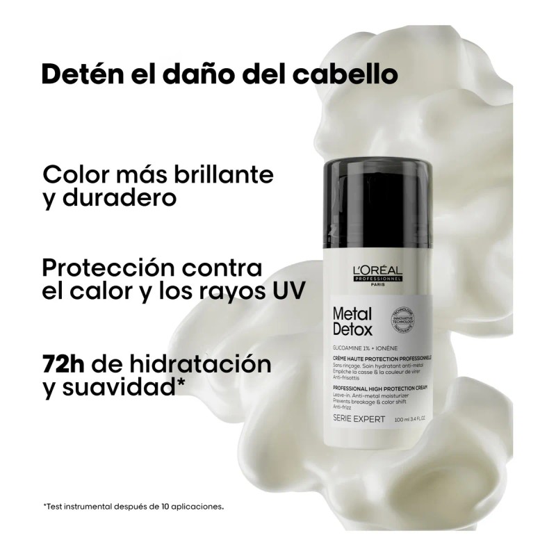 Crema De Alta Proteccin Metal Detox 100 Ml LOral Professionnel