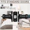 Sopoby 6 Pack Matte Black Door Handles Privacy Door Levers,