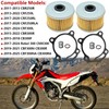 2 Pack Oil Filter & Gasket Kit for CBR 250R