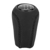 6 Speed Shifter Knob - Leather Gear Stick Handle for