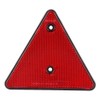 Vehicle Reflector, Safty Rear Triangle Red Reflector for RV Trucks