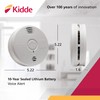Kidde Smoke Detector, 10-Year Battery, Photoelectric Sensor Smoke Alarm, White