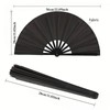 Jwqqwdza 2 Pcs Boots on The Ground Hand Fan for