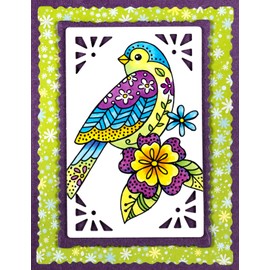Stampendous Clear Stamps STAMPND MYSTC, Mystic Birds