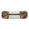 Derby Laces Camouflage 96 Inch Waxed Skate Lace for Roller