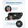 LUJUNTEC Interior Front Driver Left Passenger Right Side Door Handle