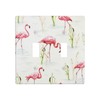 Flamingo Light Switch Cover Decorative Double Toggle Wall Plate Outlet