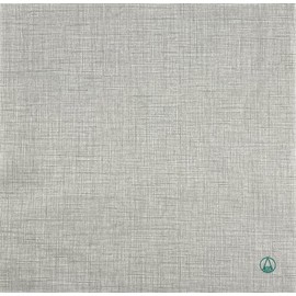 Organic Disposable Napkins, Compostable, Fabric-Like, 40 x 40 cm, ¼-Fold Organic Easy in Linen Look, Ideal for Weddings, Christenings, Communion, Birthdays, Pack of 50 (Grey)