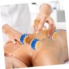 FOMIYES Wooden Massage Roller Leg Muscle Massager 4pcs Set Handheld