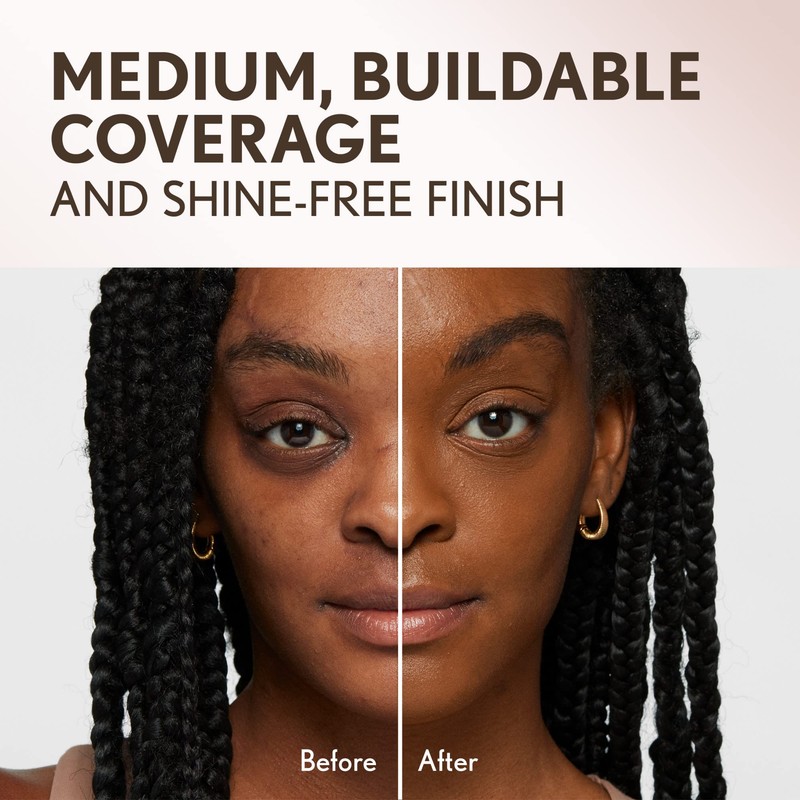 Covergirl Clean Invisible Pressed Powder, Lightweight, Breathable, Vegan Formula, Tawny