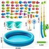 NIPLOOOW Pool Fishing Toys Games, Water Table Bathtub Toy with