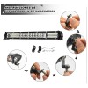 Barra Slim 40 Led 120w 13pulgadas Blanco Ambar Estrobo
