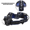 LED Headlamp USB Rechargeable Head Light Flashlight for Outdoor Camping