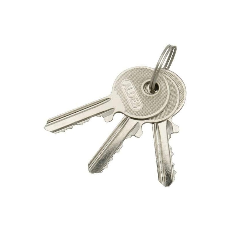 CABLEPELADO Gold Tone Solid Brass Padlock with Key 63mm
