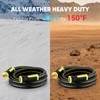 Garden Hose Set 200FT Heavy-Duty Premium 5/8'' Rubber 3-Layer Water