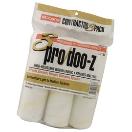 Wooster Brush RR724-9 Pro/Doo-Z Roller Cover 3-Pack, 1/2 Inch Nap, 9 Inch