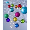 WeRChristmas Glass Baubles, Multi-Coloured, 24-Piece