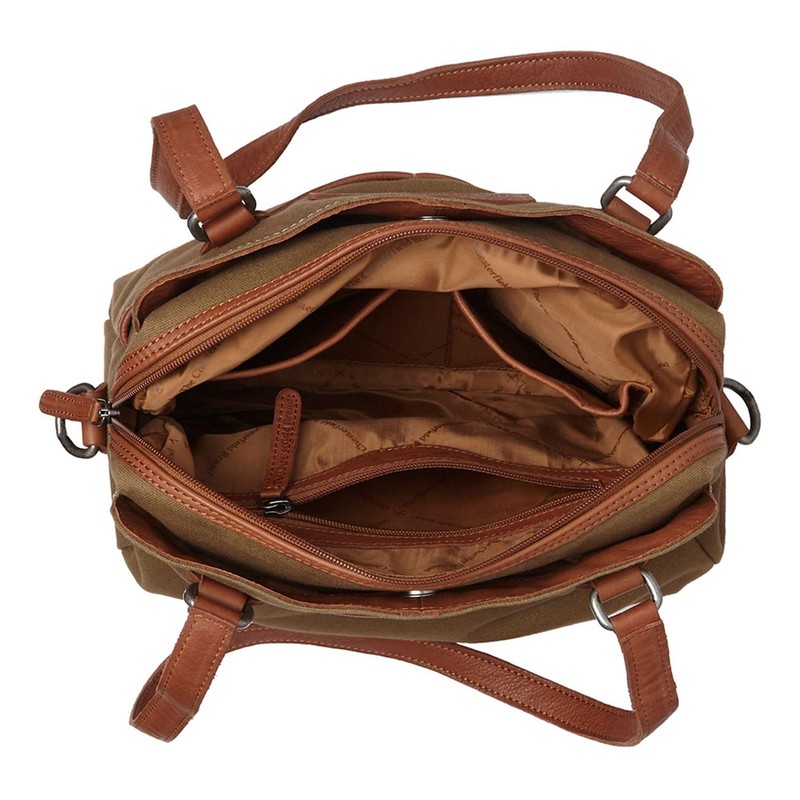 The Chesterfield Brand Milora Shoulder Bag Olive Green, Olive Green