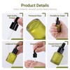Segbeauty 0.5oz Frosted Glass Dropper Bottles for Oils, 15ml Eye