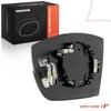 A-Premium Right Passenger Side Heated Mirror Glass with Backing Plate