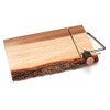 Lipper International Acacia Slab Cheese Slicer w Bark