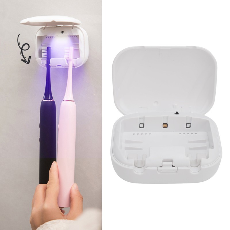 Toothbrush Cleaning Case Wall Mount Rechargeable Electric Portable Toothbrush Cover