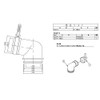 TOTO PWHY1 Hose Outlet for Washing Machine Pan Trap