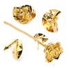 Long Stem Rose Gifts Dipped 24K Real Artificial Flower with