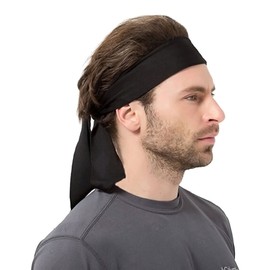 Quickly Dry Sports Headband for Women Men,Moisture Wicking Sweat Hair Band Stretch Sweatband Head Tie Scarf Wrap Bandana for Tennis Running Workout Yoga Gym Cycling Fitness Under Helmet Liner Headwear