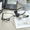 RJ9 Phone Headset for Office Phones with Noise Cancelling Microphone,