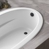 Matte Black Lift & Turn Tub Trim Set with Two-Hole