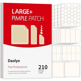 Daolyo Large Hydrocolloid Pimple Patches - 210 Count