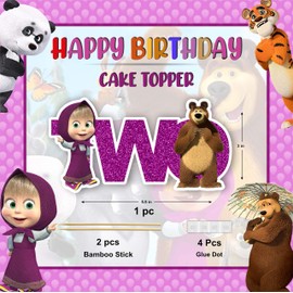 Seyal® Masa and Bear Two CakeTopper