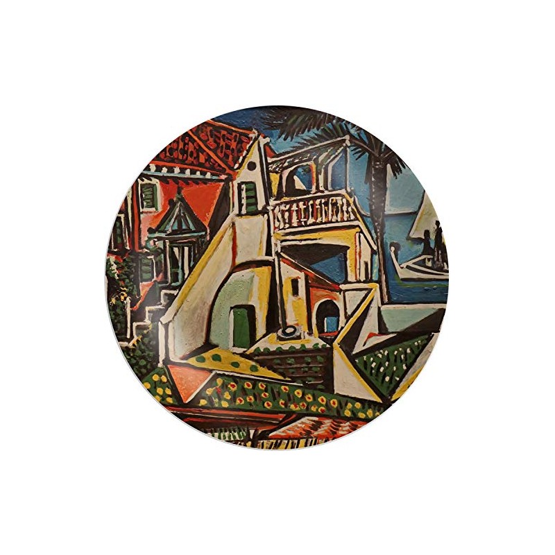 Mediterranean Landscape by Pablo Picasso Melamine Plate