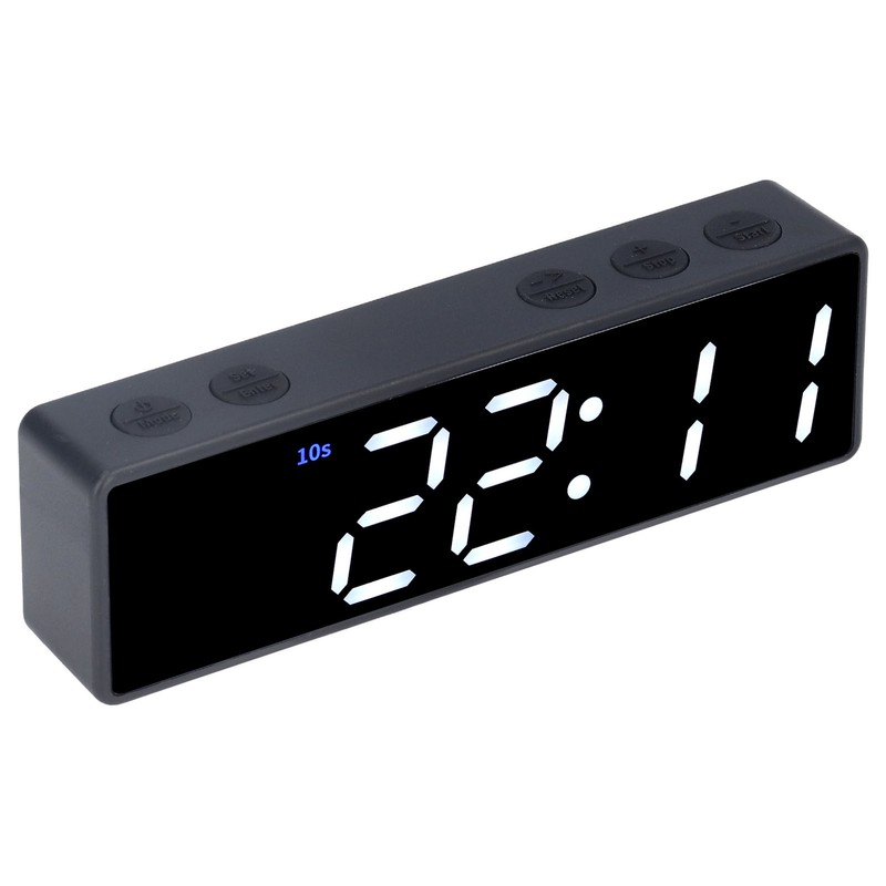 Training Timer LED Digital Timer Multifunctional Electronic Desktop Clock for