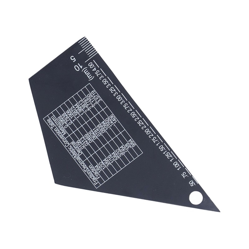 Guitar String Action Gauge Ruler Tool Stainless Steel Electric Guitar