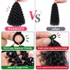Pre Looped GoGo Curl Crochet Hair for Women 18" 8Packs