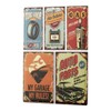 Tin Sign Metal Wall Plaque PosterVintage Car Auto parts