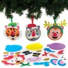 Baker Ross FX370 Jungle Animal Christmas Bauble Decoration Kits -