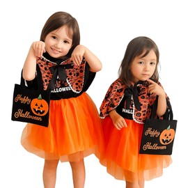MiYAVi Halloween Cosplay, 39.4 inches (100 cm), Children's Costume, Witch, Girl, Kids' Costume, Dress, Little Red Riding Hood, Poncho, 3 Layers of Tulle, Cute, Popular, Felt Bag Included (100)