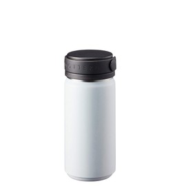 Gowell MOTTERU MO-3001-044 Water Bottle, Cold Insulated, Vacuum Insulated, 2-Layer Construction, Direct Drinking, Stainless Steel, Thermo Bottle, 11.8 fl oz (350 ml), Includes Handle, Stylish, Matte