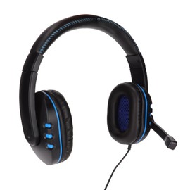 GOWENIC 3.5mm Wired Gaming Headset, Noise Cancelling Gaming Headset with Stereo Speaker Easy Volume Control, Compatible for PC, Laptop, Tablet