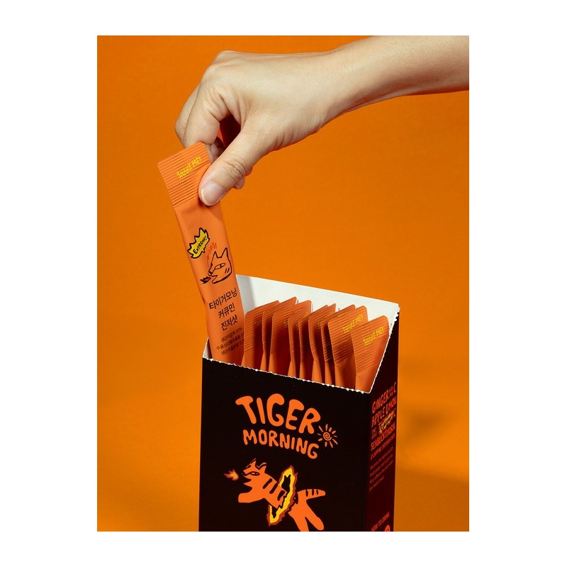 Sold out!Tiger Morning Curcumin Ginger Shot 1 box 3 boxes