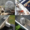 Gutter Leaf Protection, 8 Pieces Leaf Protection, Rain Gutter, Downpipe