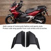 1 Pair Motorcycle Front Spoiler ABS Impact Protection Side Fairing