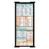 Whitecoat Clipboard® Trifold - Physical Therapy Edition (Black, Trifold)