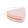 MAGICLULU Estuche Triangular para Esponjas de Maquillaje de Silicona Caja